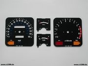 Instrumentenscheiben km/h + mph - Instrument discs km/h + mph